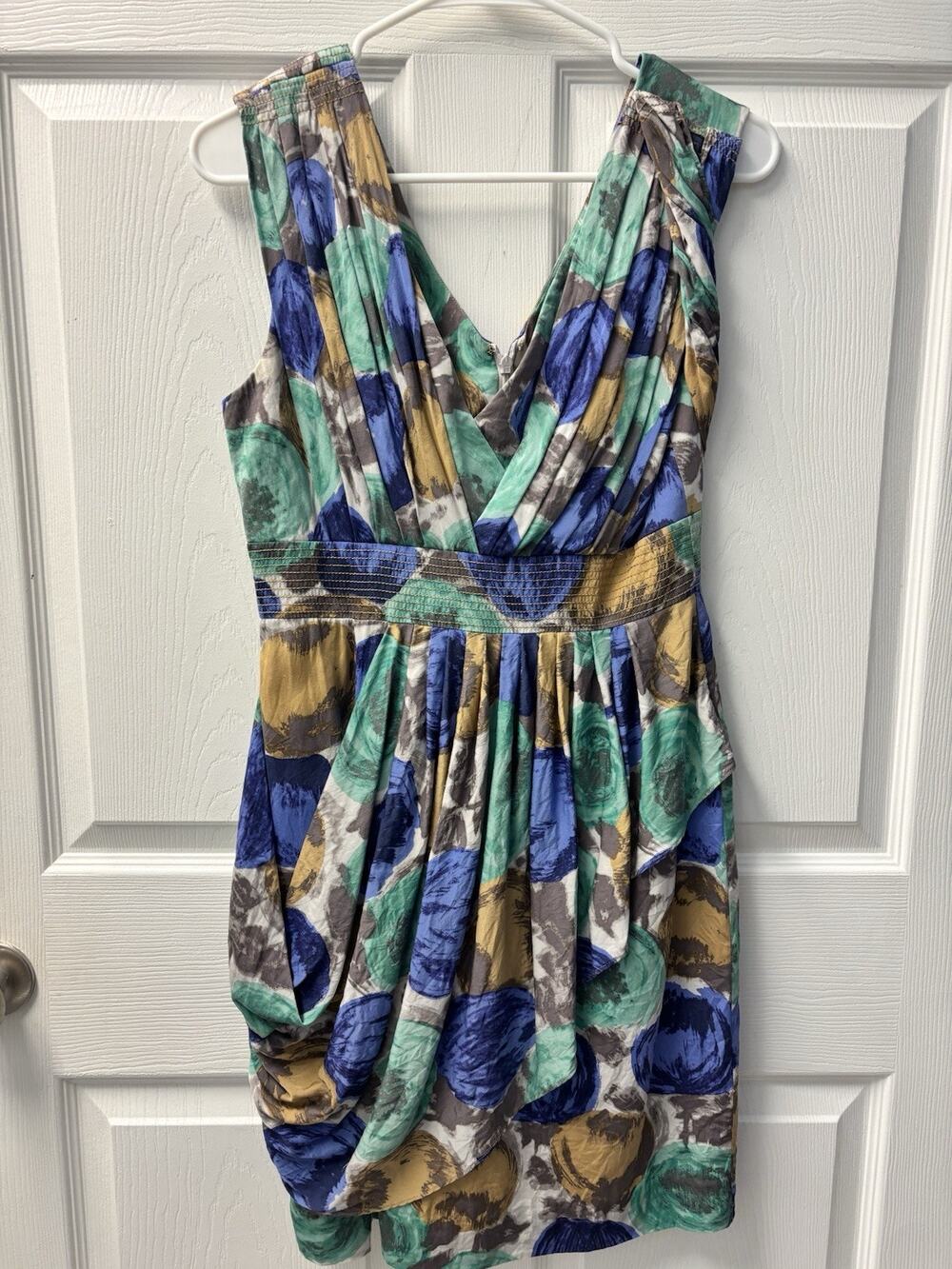 bcbg maxazria Multicolored bodycon dress 4